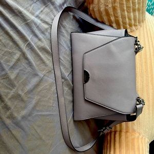 Guess light purple crossbody purse like brand new!